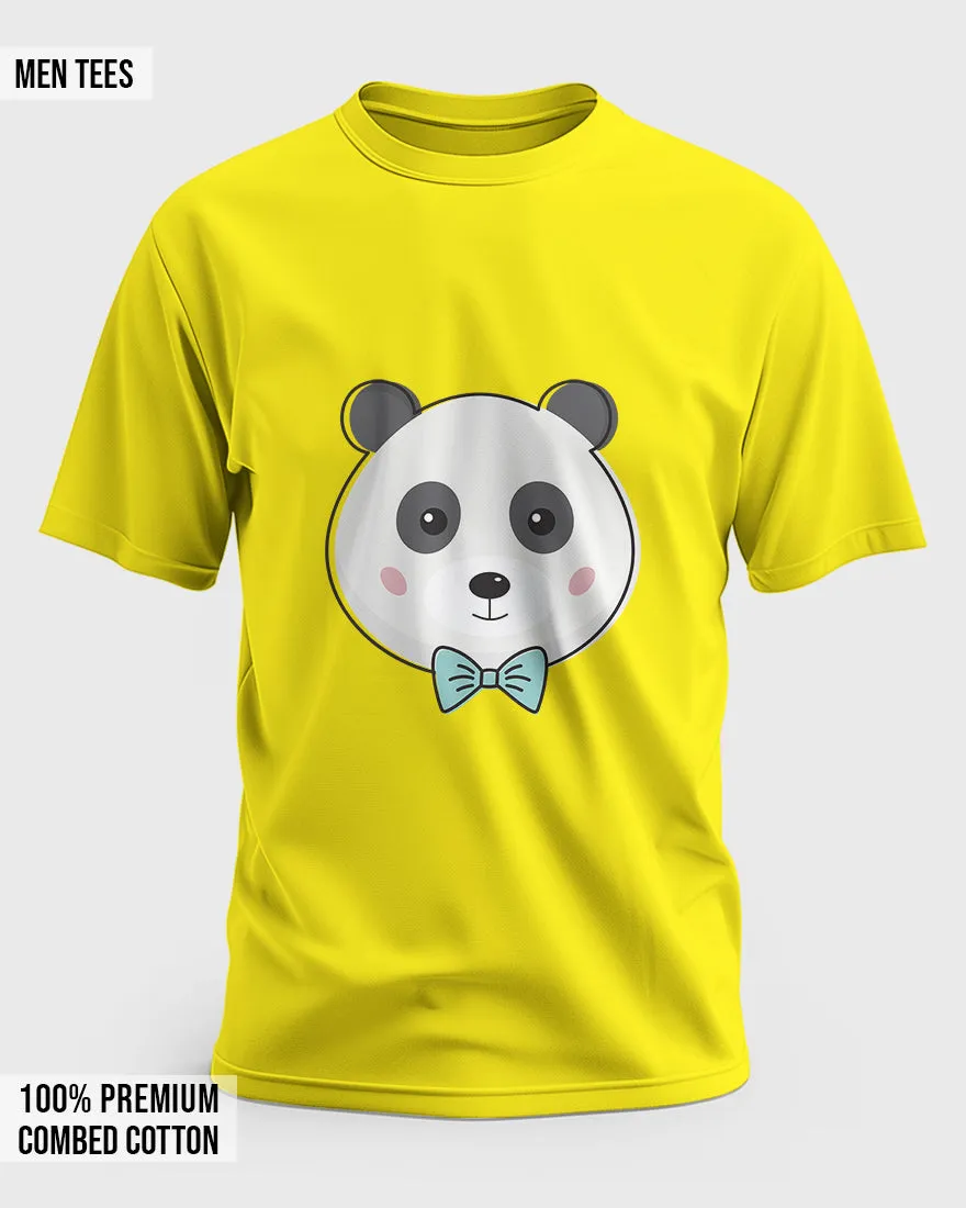 Adorable Matching Panda Couple T-Shirts - Fun and Playful Style for Couples