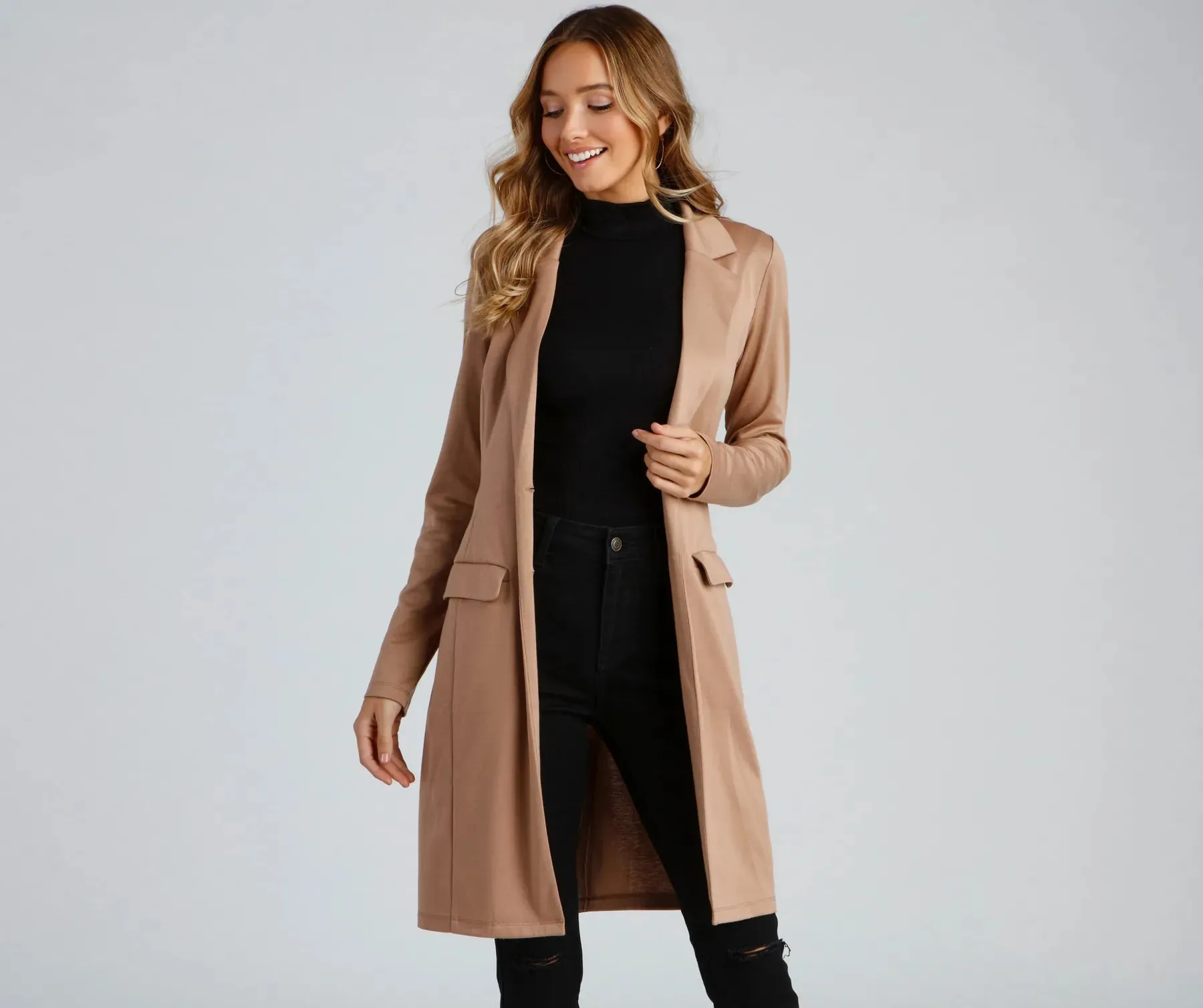 Boss Babe Longline Blazer