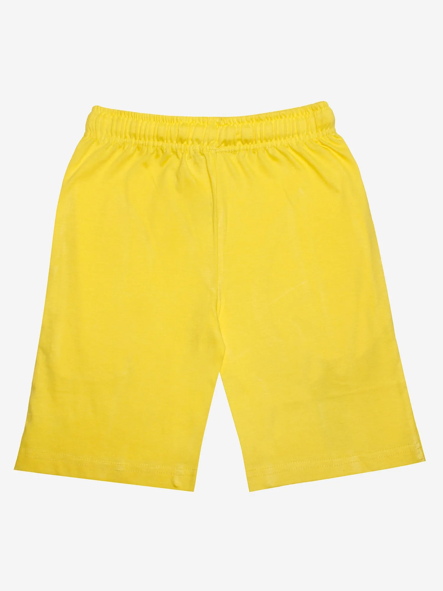 Boys Cotton Jersey Shorts with Print