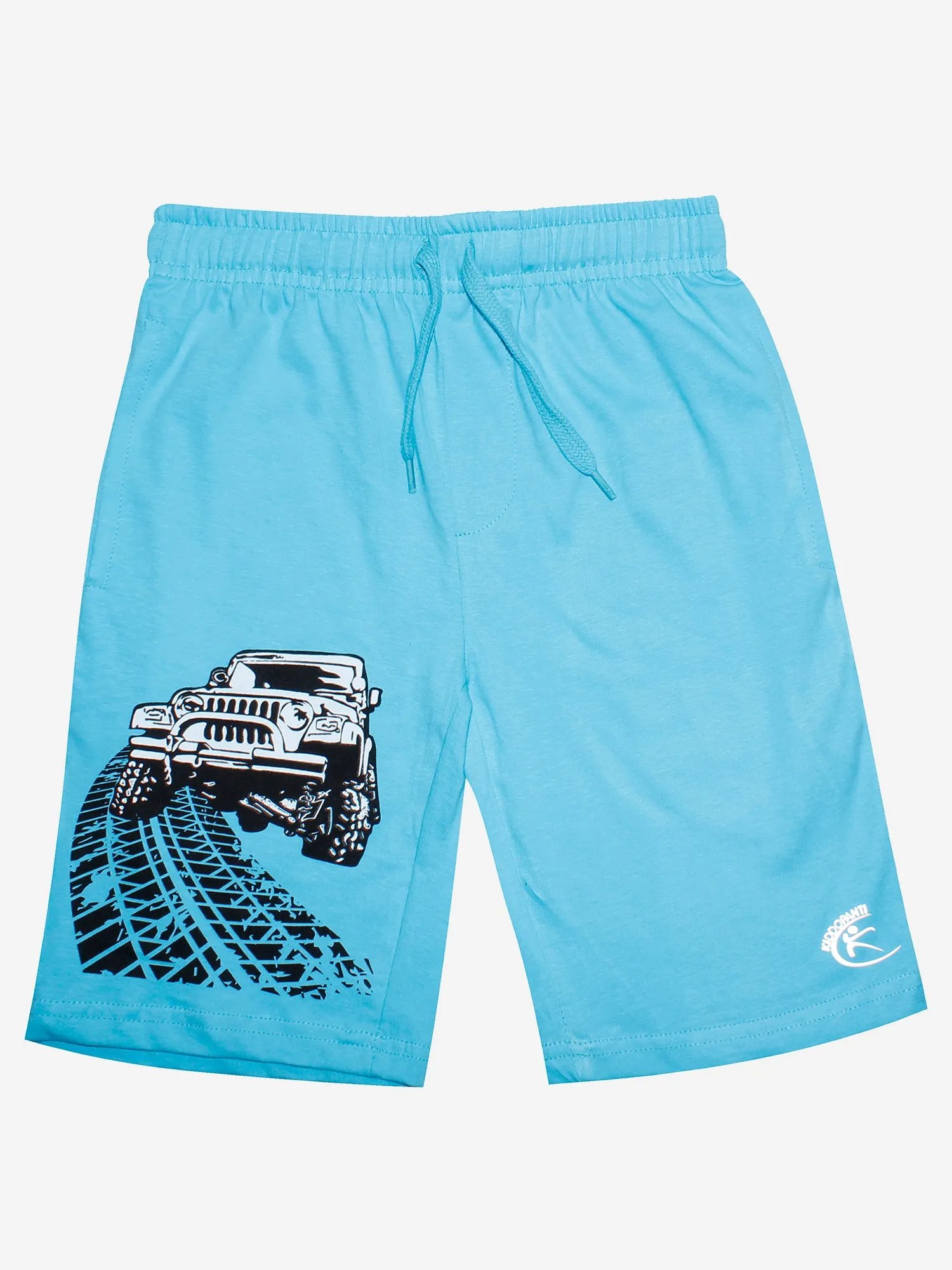 Boys Cotton Jersey Shorts with Print