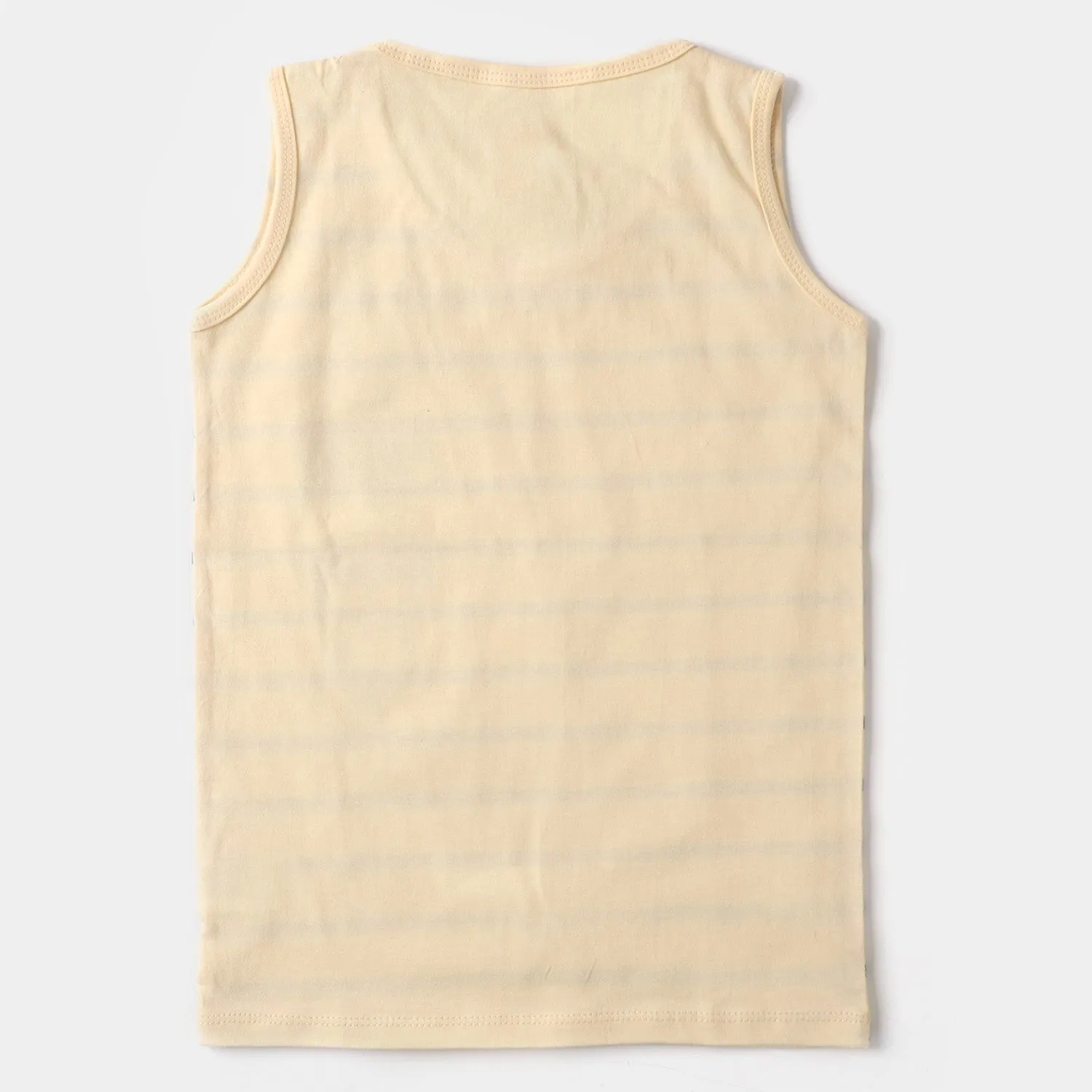 Boys Cotton Sando - Cream