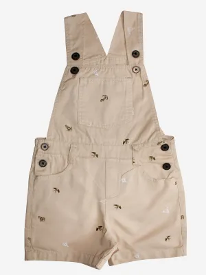 Boys Denim Dungaree Shorts