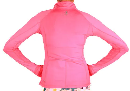 Bubblegum Half Zip Pullover