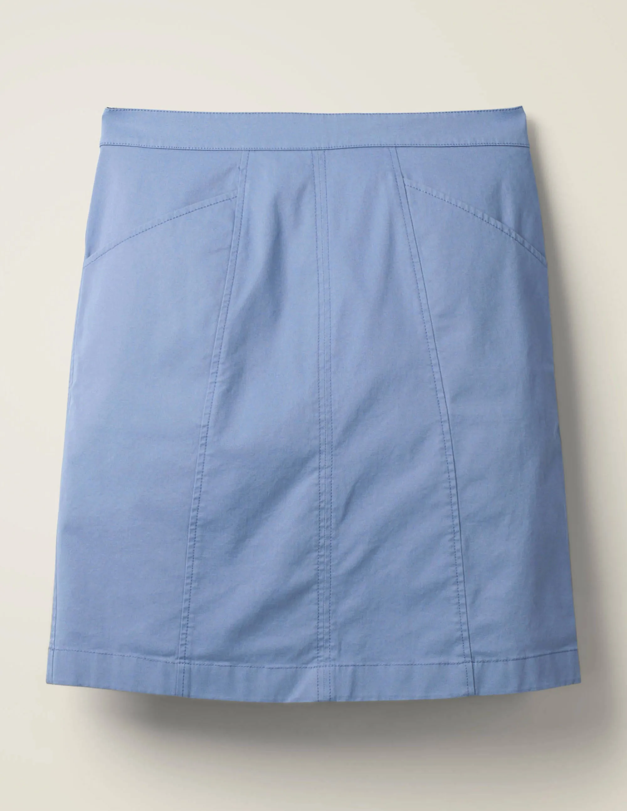 Daisy Chino Skirt-Sea Mist