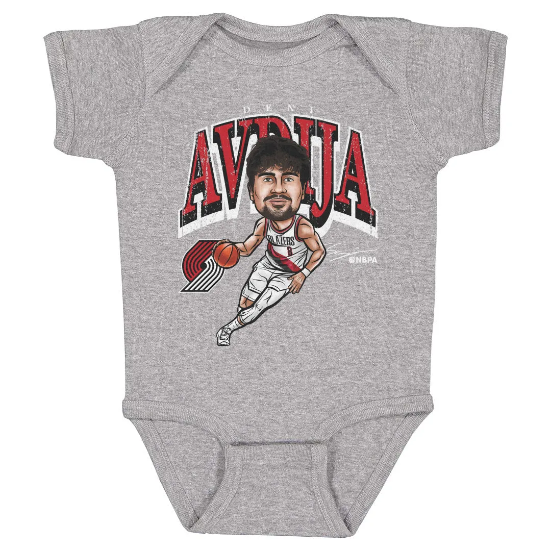 Deni Avdija Portland Trail Blazers Cartoon Baby Creeper