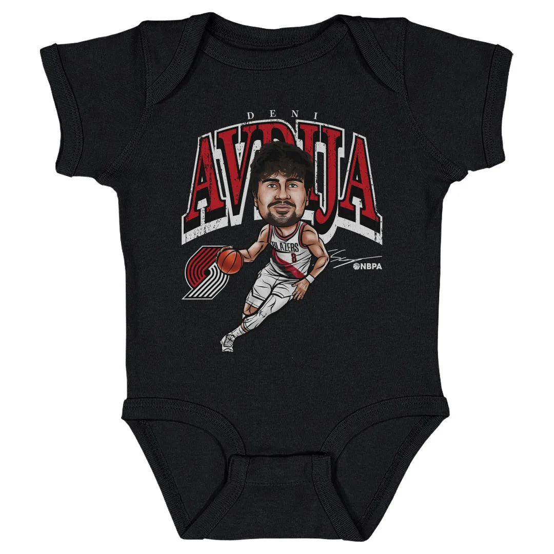 Deni Avdija Portland Trail Blazers Cartoon Baby Creeper