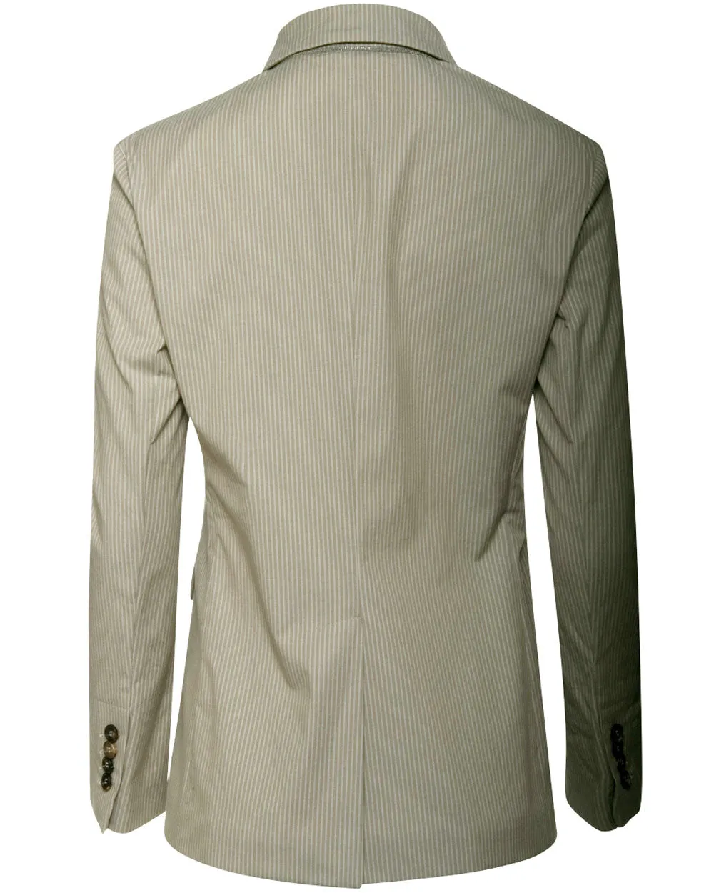 Desert Cotton Pinstripe Jacket