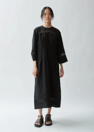 Doral Light Linen Canvas Dress