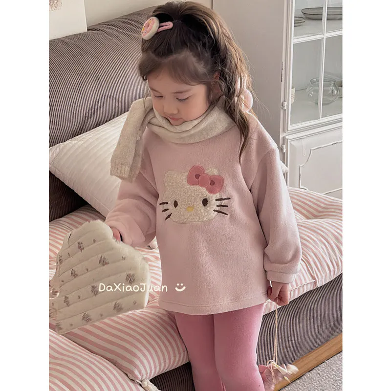 DXJ Whimsy Warmth: Kids' Hoodie Set Collection