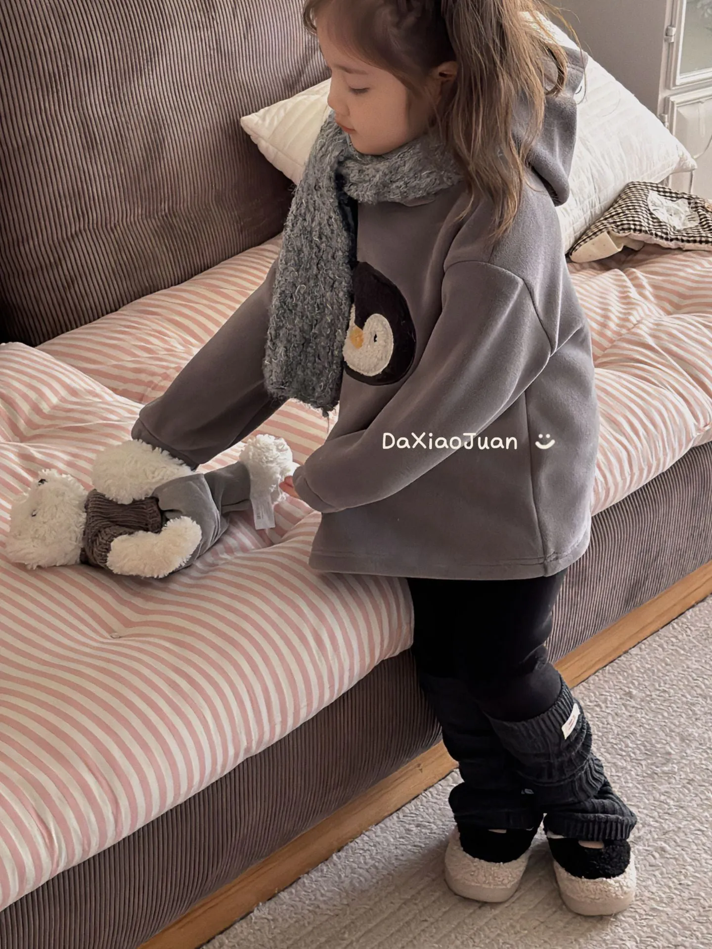 DXJ Whimsy Warmth: Kids' Hoodie Set Collection