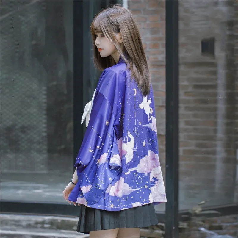 Fantasy Day/Night Kimono