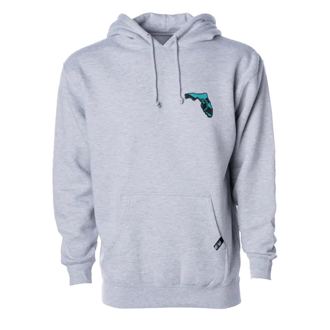 Florida Turquoise Hoodie