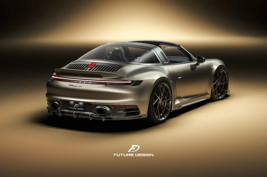 Future Design Carbon Fiber Full Body Kit for Porsche 911 992 Carrera & 4 & S & 4S