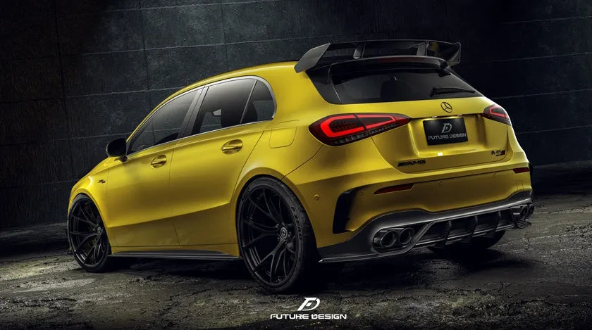 Future Design Carbon Fiber Side Skirts for Mercedes-Benz A-Class W177