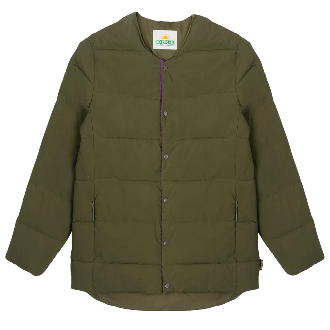 Hikerdelic Quilted Mid Layer Khaki