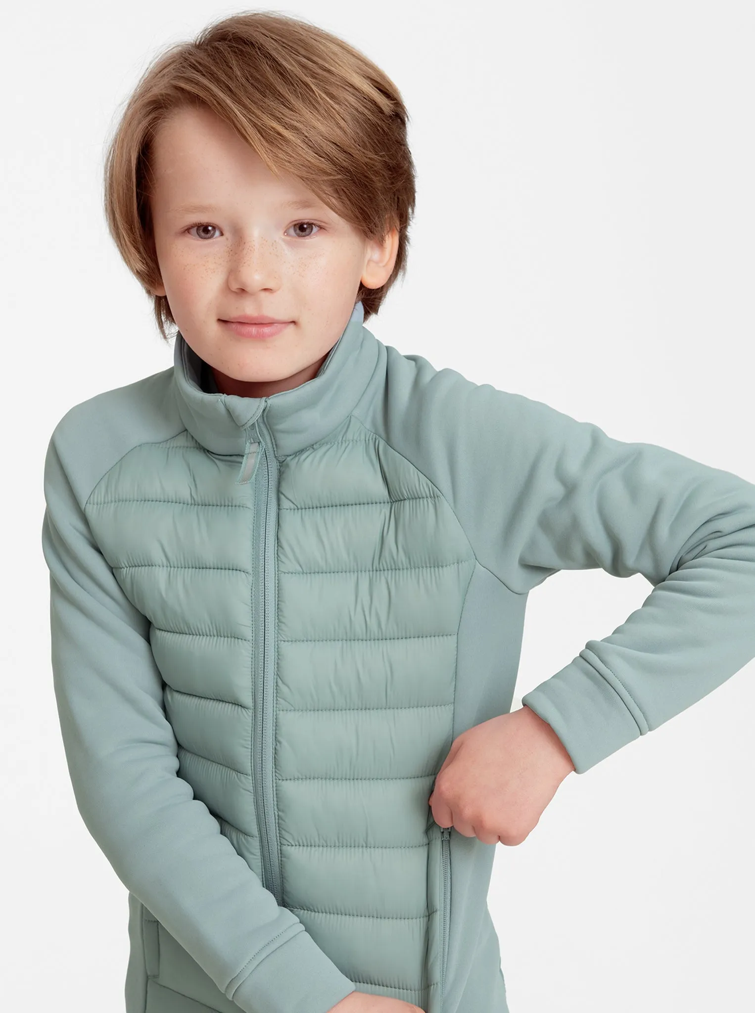 Hybrid Kids Stretch Fleece Jacket