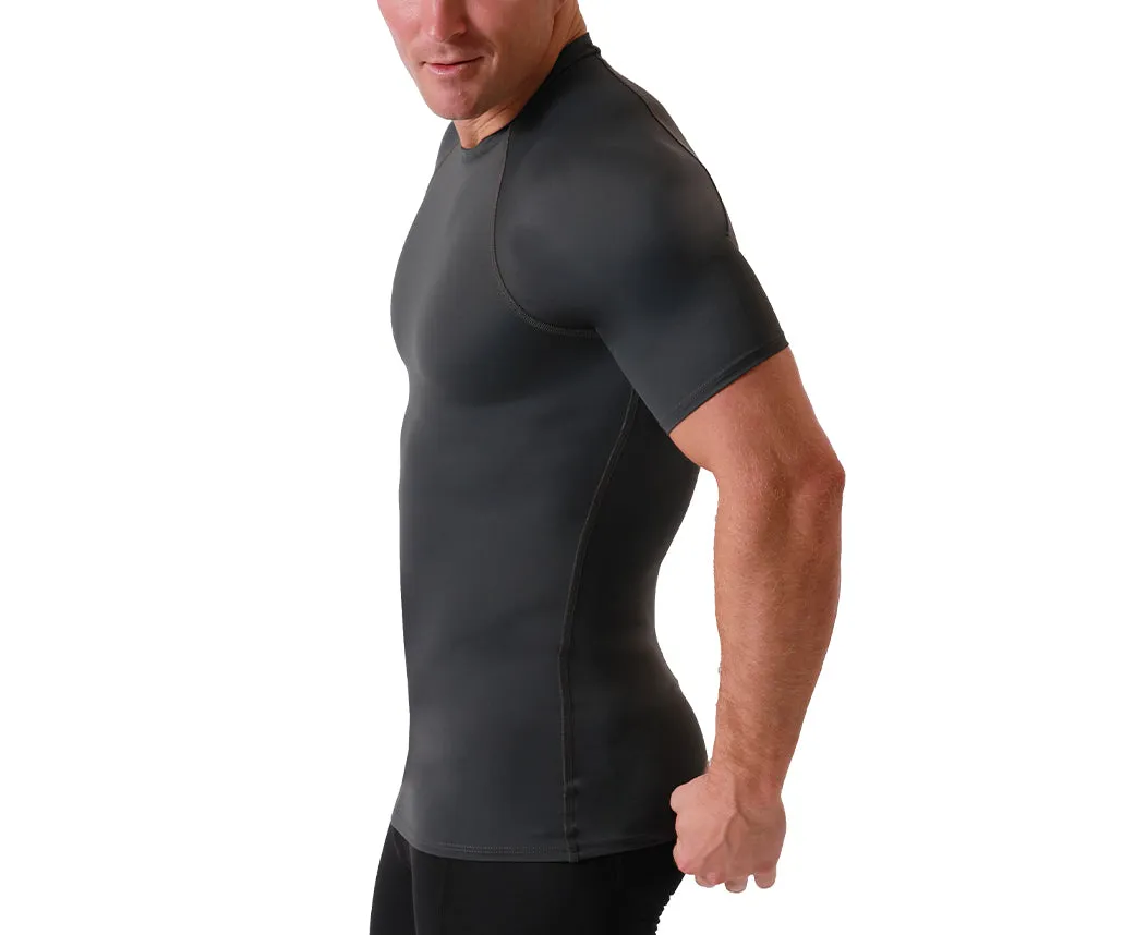 Insta Slim Compression Short Raglan Sleeve Crew Neck 2MAT019