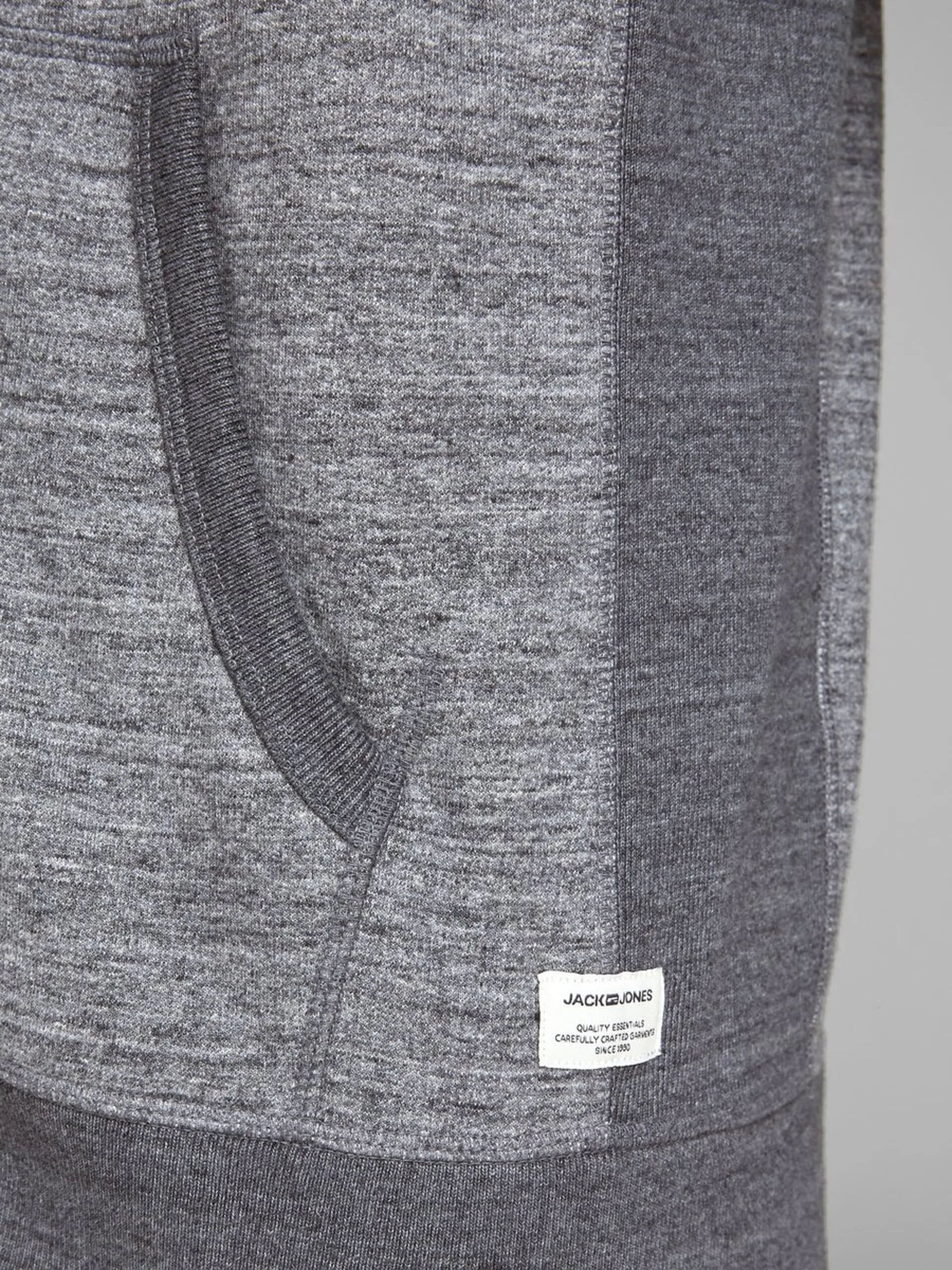 Jack &amp; Jones Grey Melange Hoodie