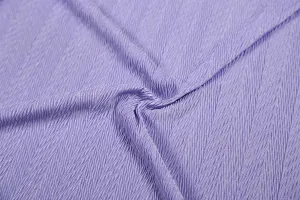 Light Purple Herringbone Pleated Knit Fabric-2445422 Fabric