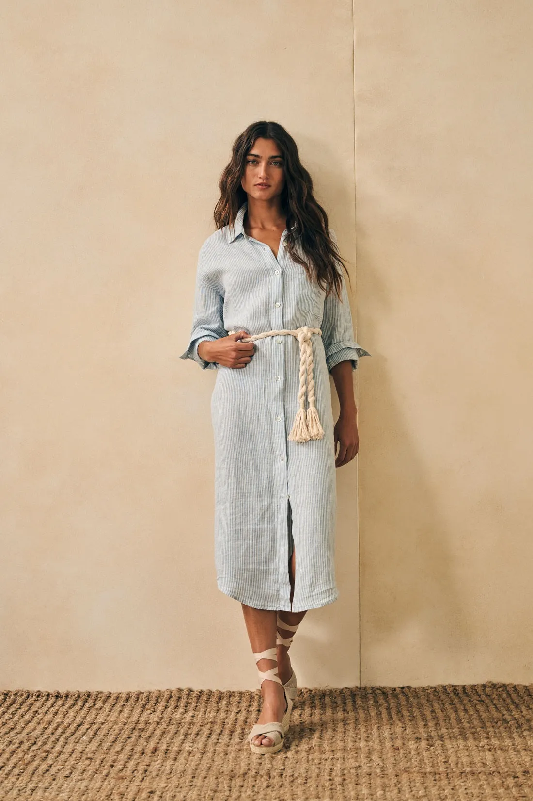 Linen Laguna Maxi Dress