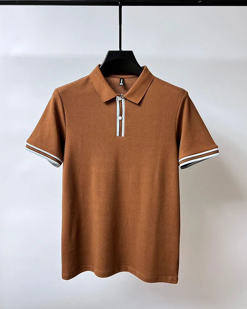 LMS Striped Polo Shirt