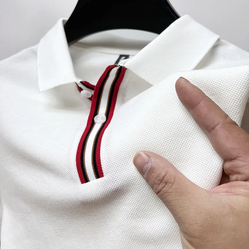 LMS Striped Polo Shirt