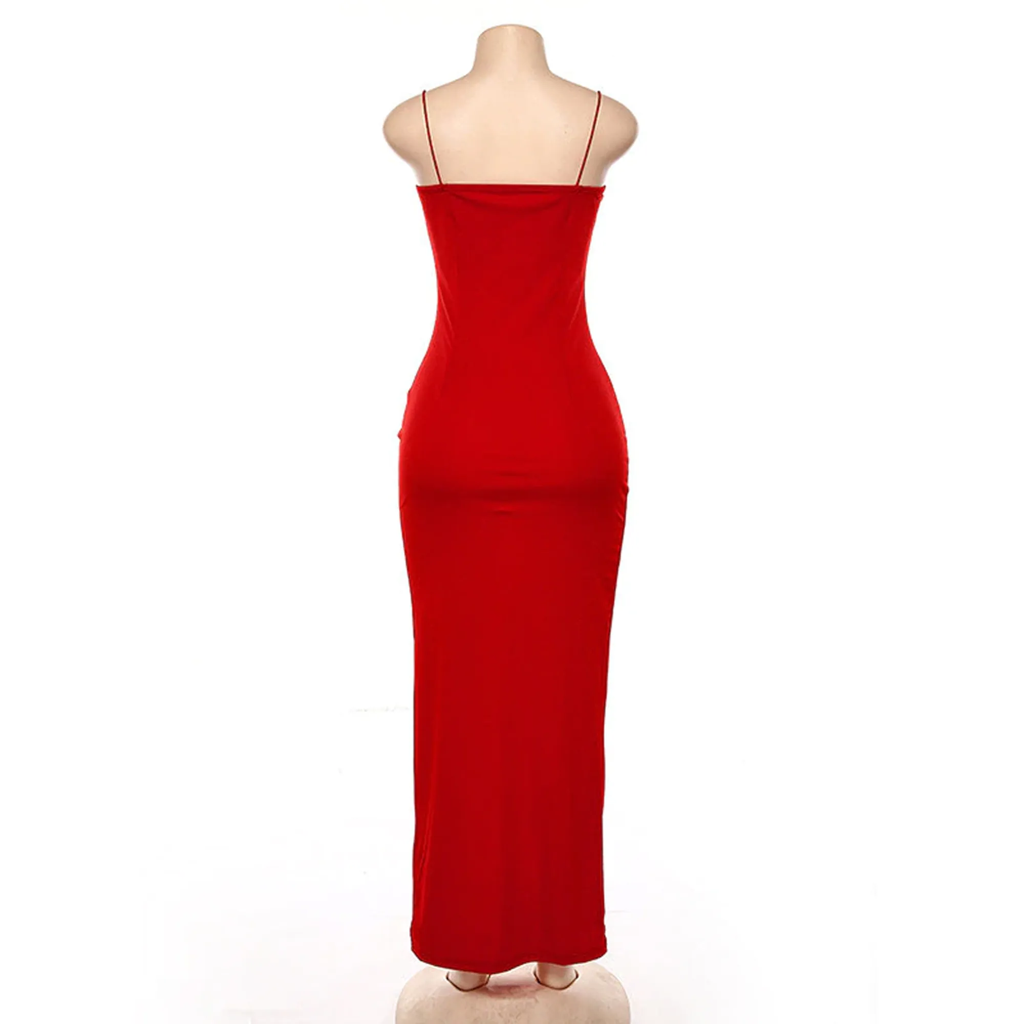 Long Sleeveless Clubwear Dresses