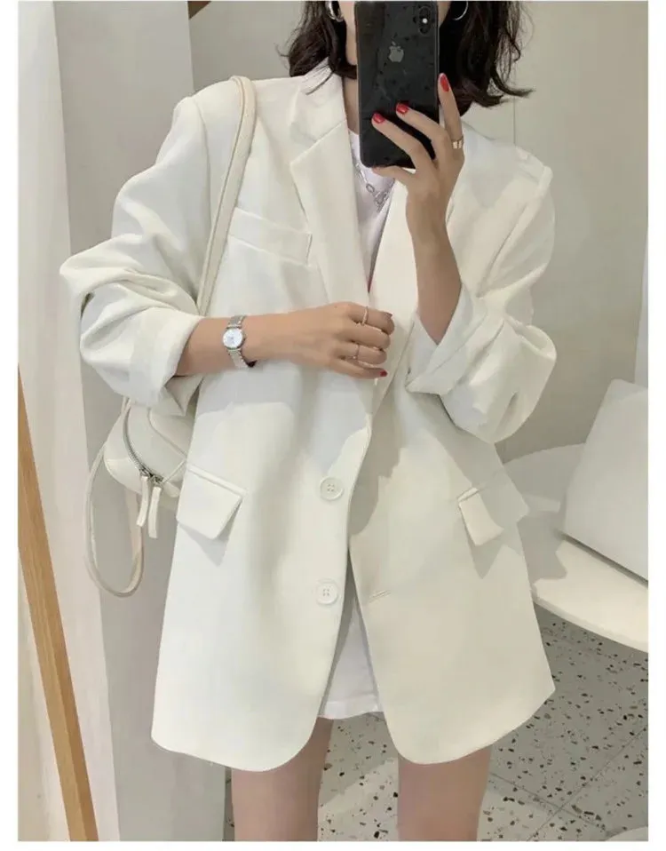 Loose Classic Coat Basic Blazers