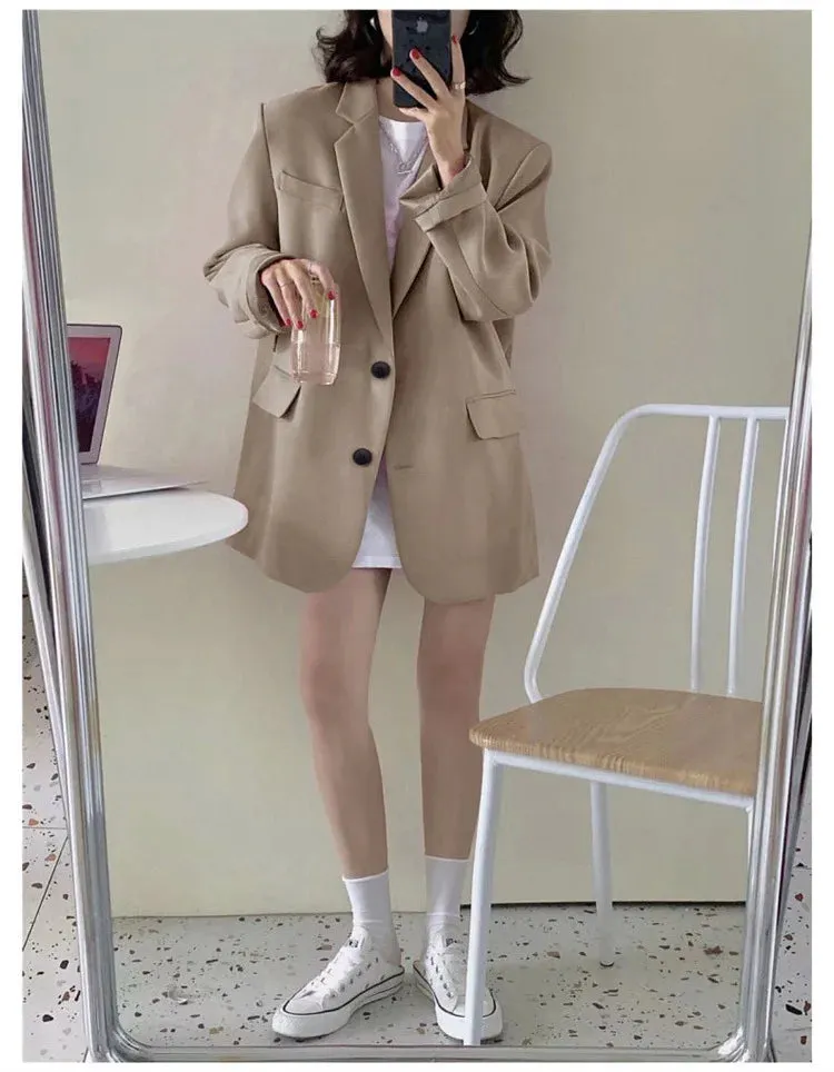 Loose Classic Coat Basic Blazers