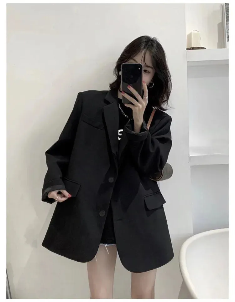 Loose Classic Coat Basic Blazers