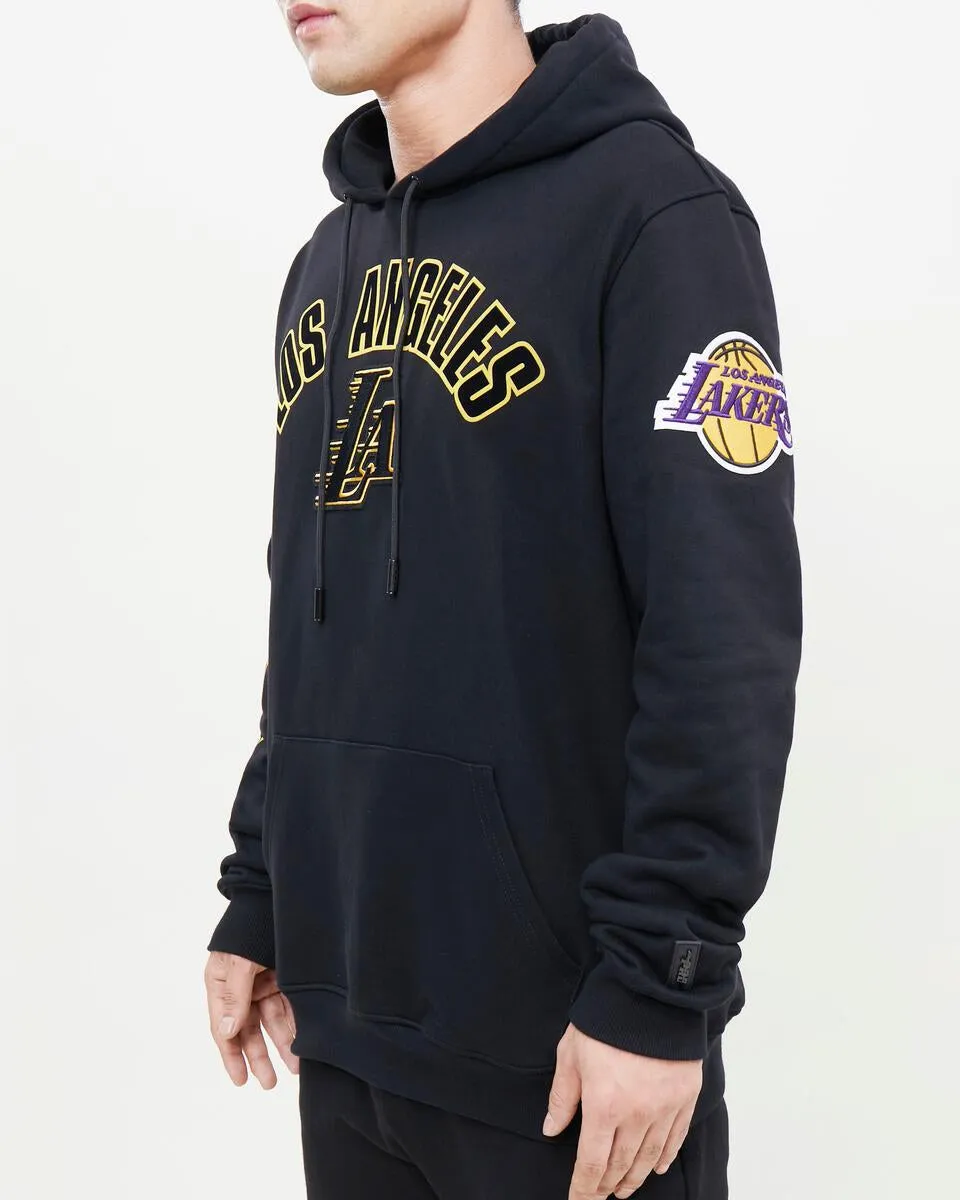 Los Angeles Lakers Stacked Logo Hoodie