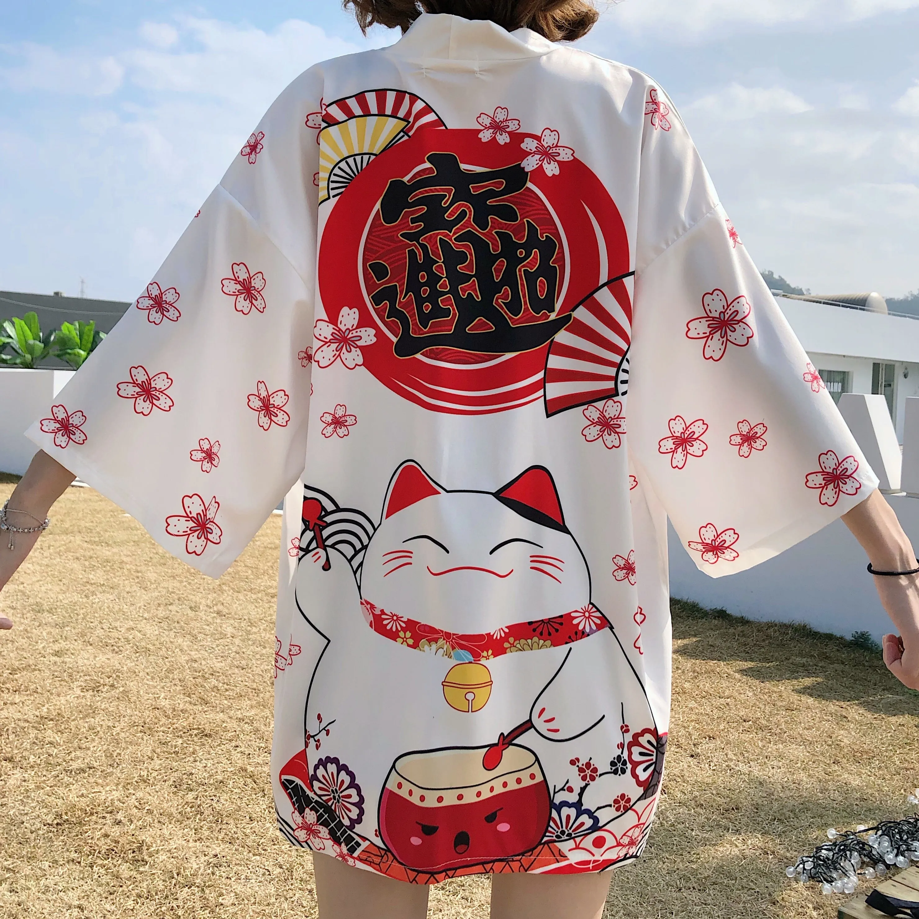 Lucky Cat Kimono