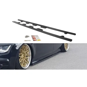 Maxton Design Side Skirts Splitters AUDI A7 MK1 S-LINE PRE-FACELIFT-