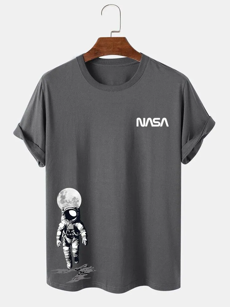 NASA  Astronaut Print T-Shirt