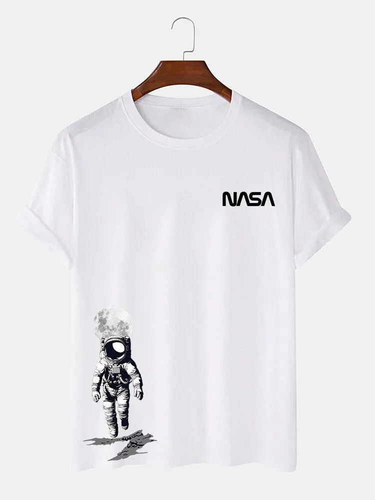 NASA  Astronaut Print T-Shirt