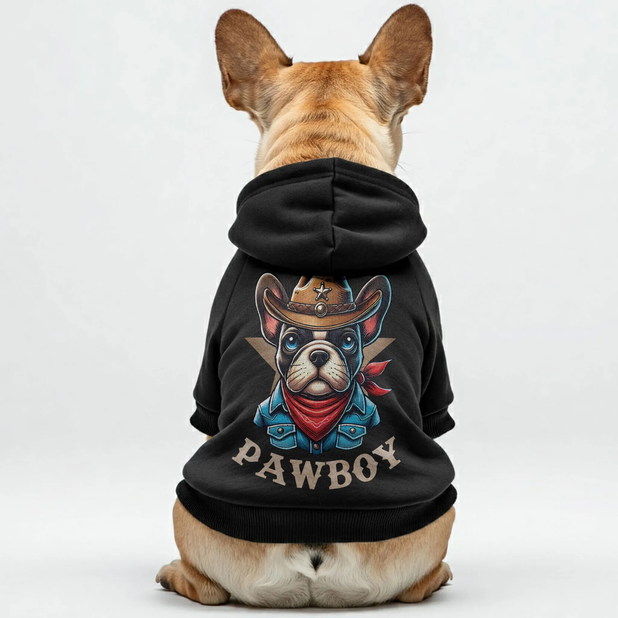 PAWBOY - Personalized French Bulldog Hoodies with Funny Quotes – Stylish, Cozy, and Premium 100% Cotton