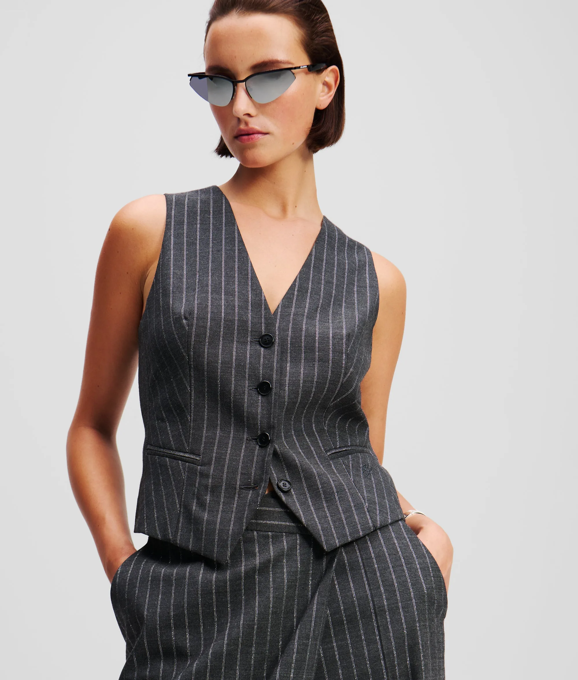 PINSTRIPE WAISTCOAT