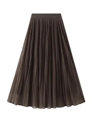 Pleated Skirt Fashion Reversible Design