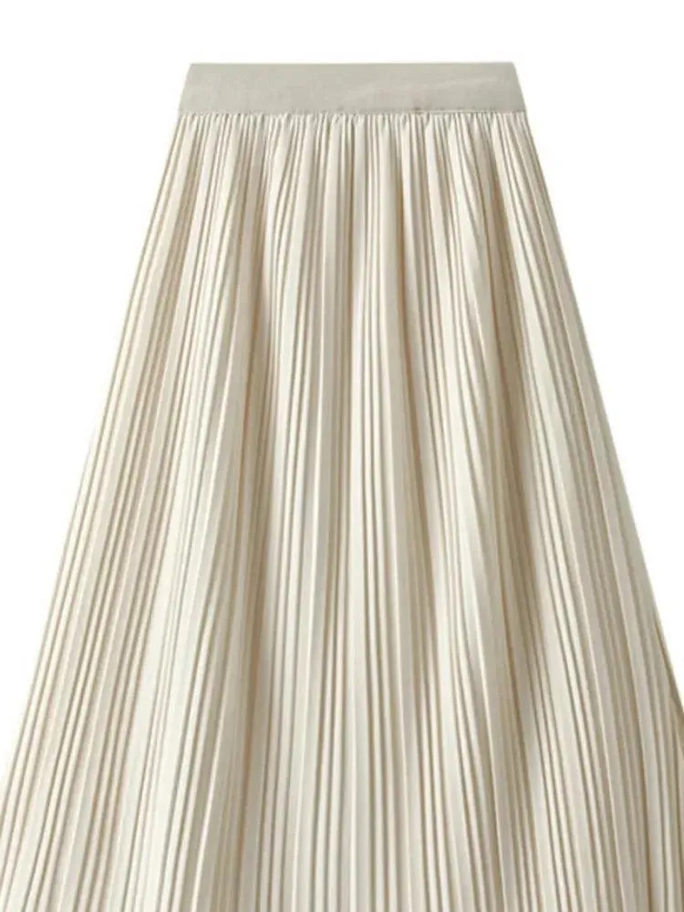 Pleated Skirt Fashion Reversible Design