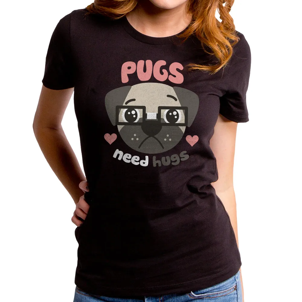 Pugs Need Hugs Women's T-Shirt