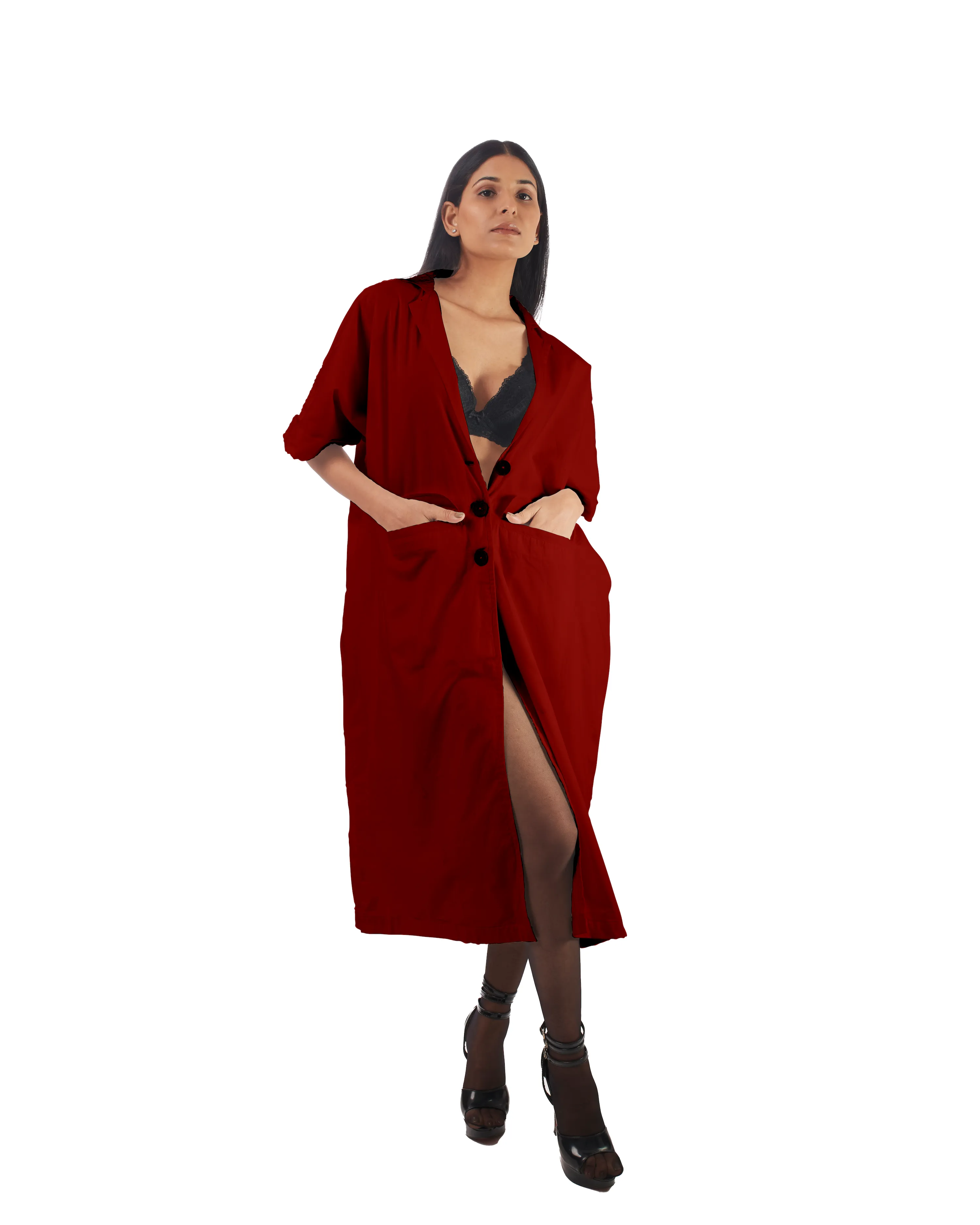 Red Blazer Dress