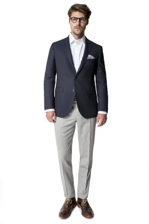 Ronaldo Slim Fit Navy Blazer