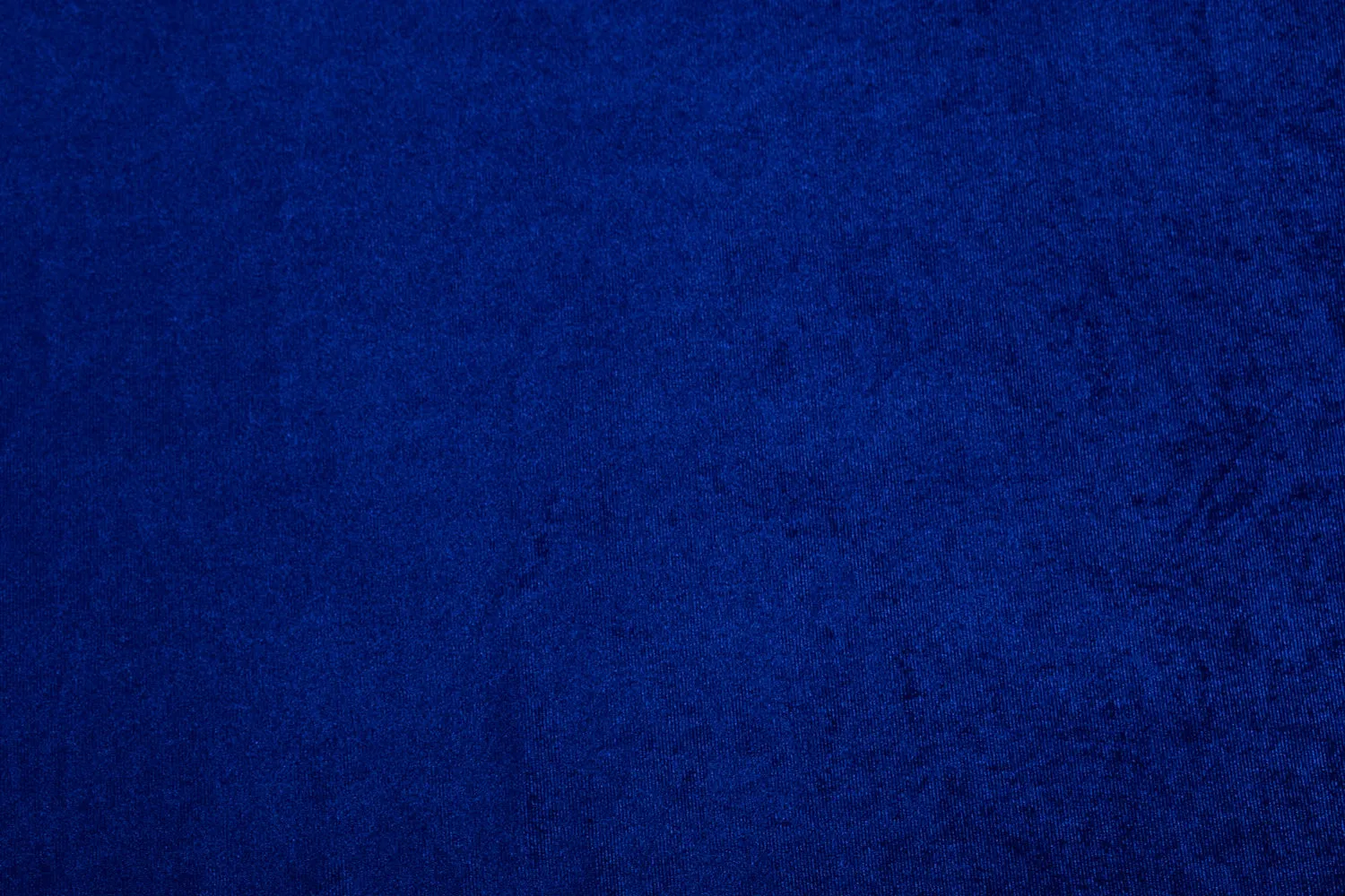 Royal Blue Plain Velour Velvet Fabric