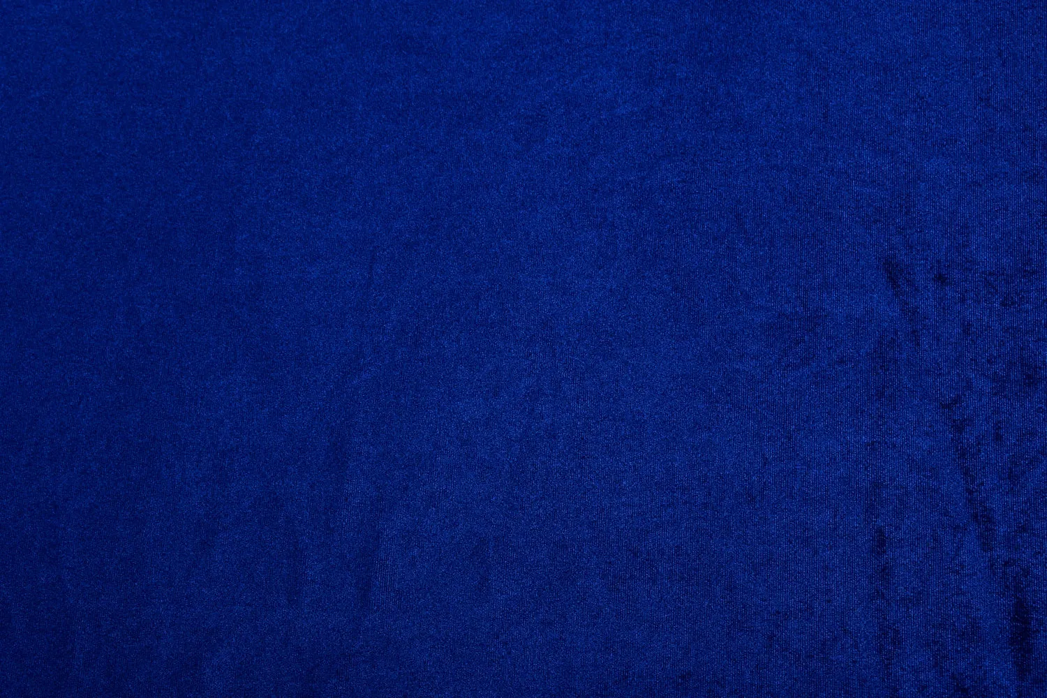 Royal Blue Plain Velour Velvet Fabric