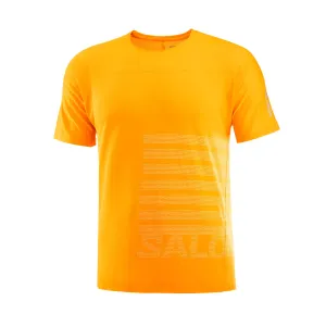 Salomon | Men's Sense Aero GFX Short Sleeve T-Shirt - Zinnia