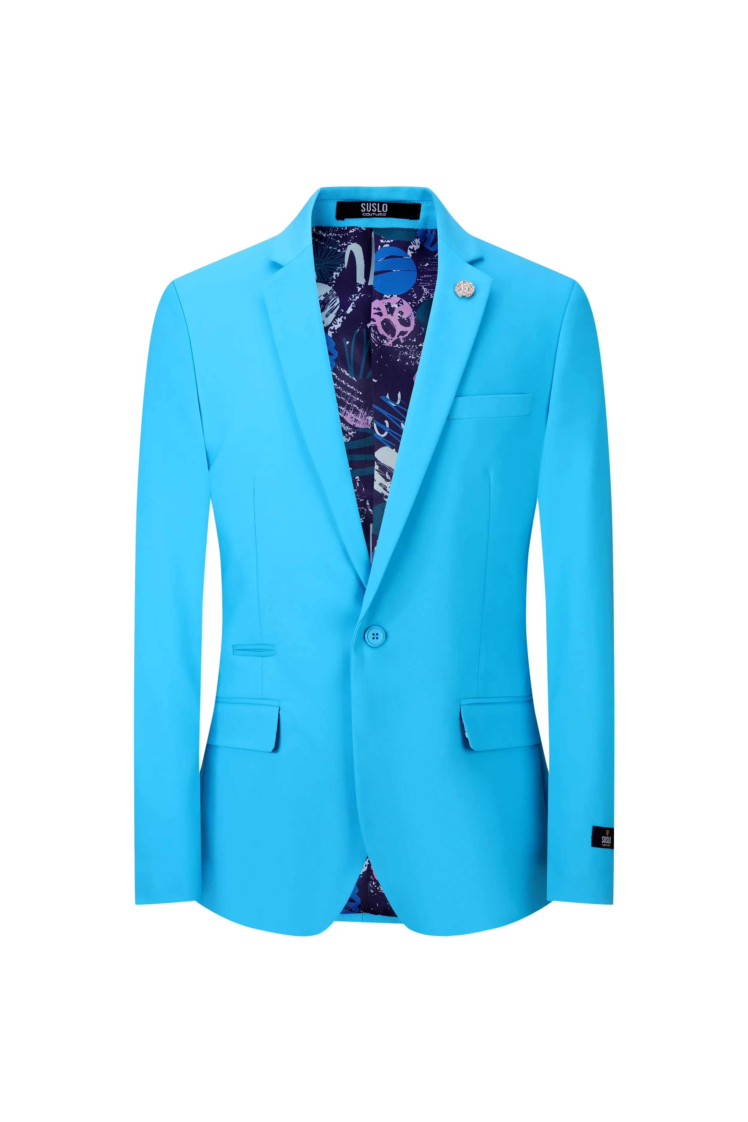 Sateen Luxury Slim Fit Blazer