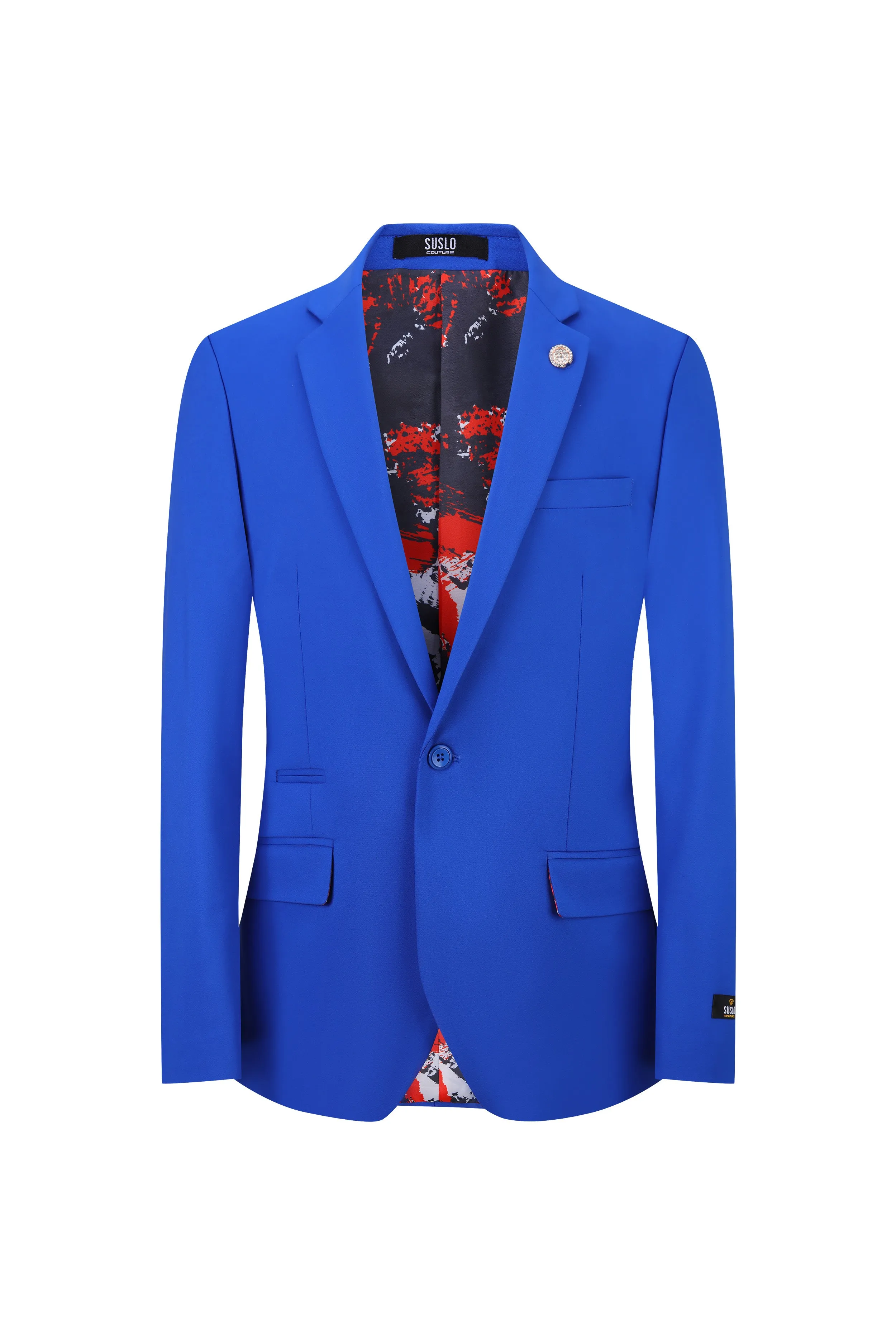 Sateen Luxury Slim Fit Blazer