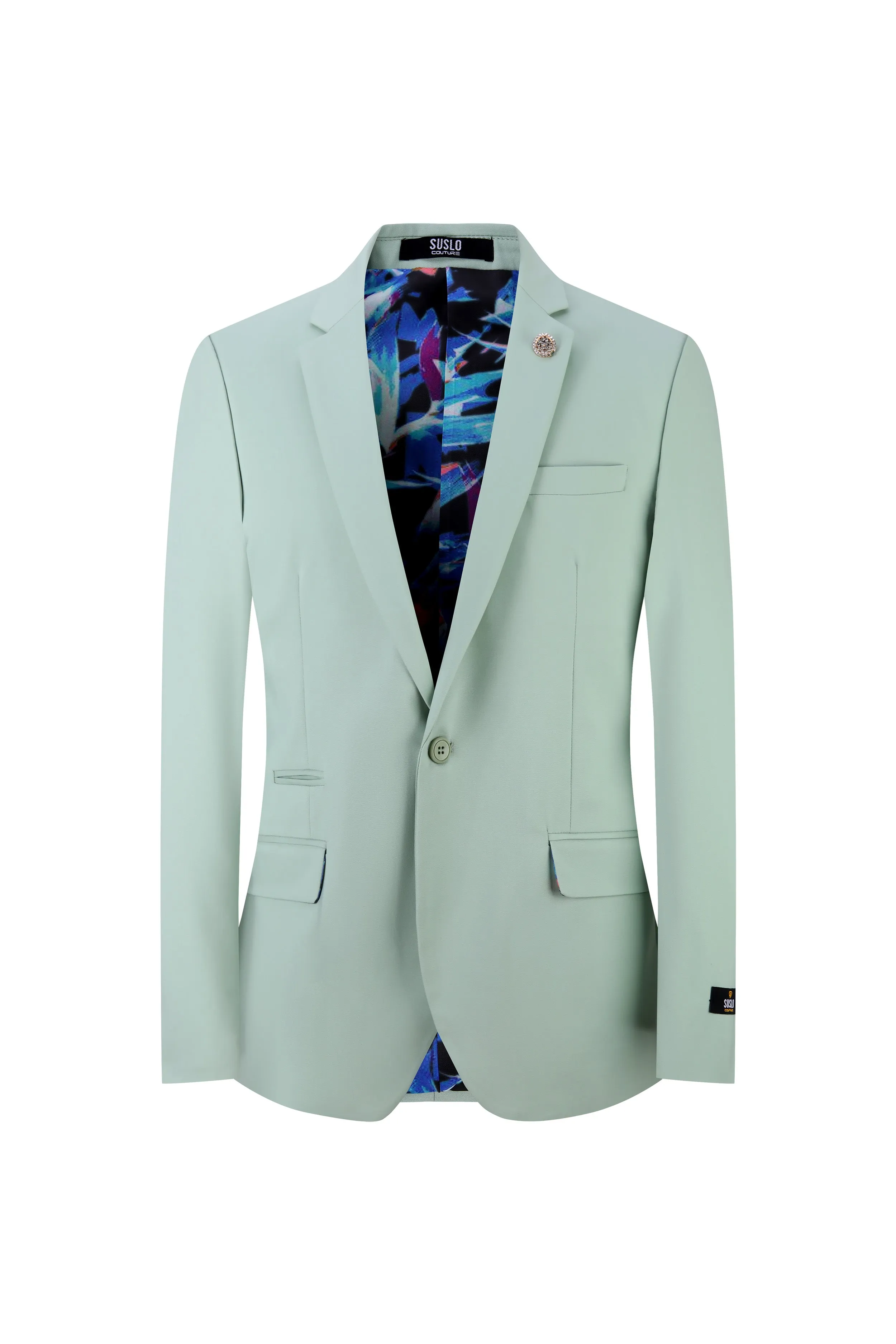 Sateen Luxury Slim Fit Blazer