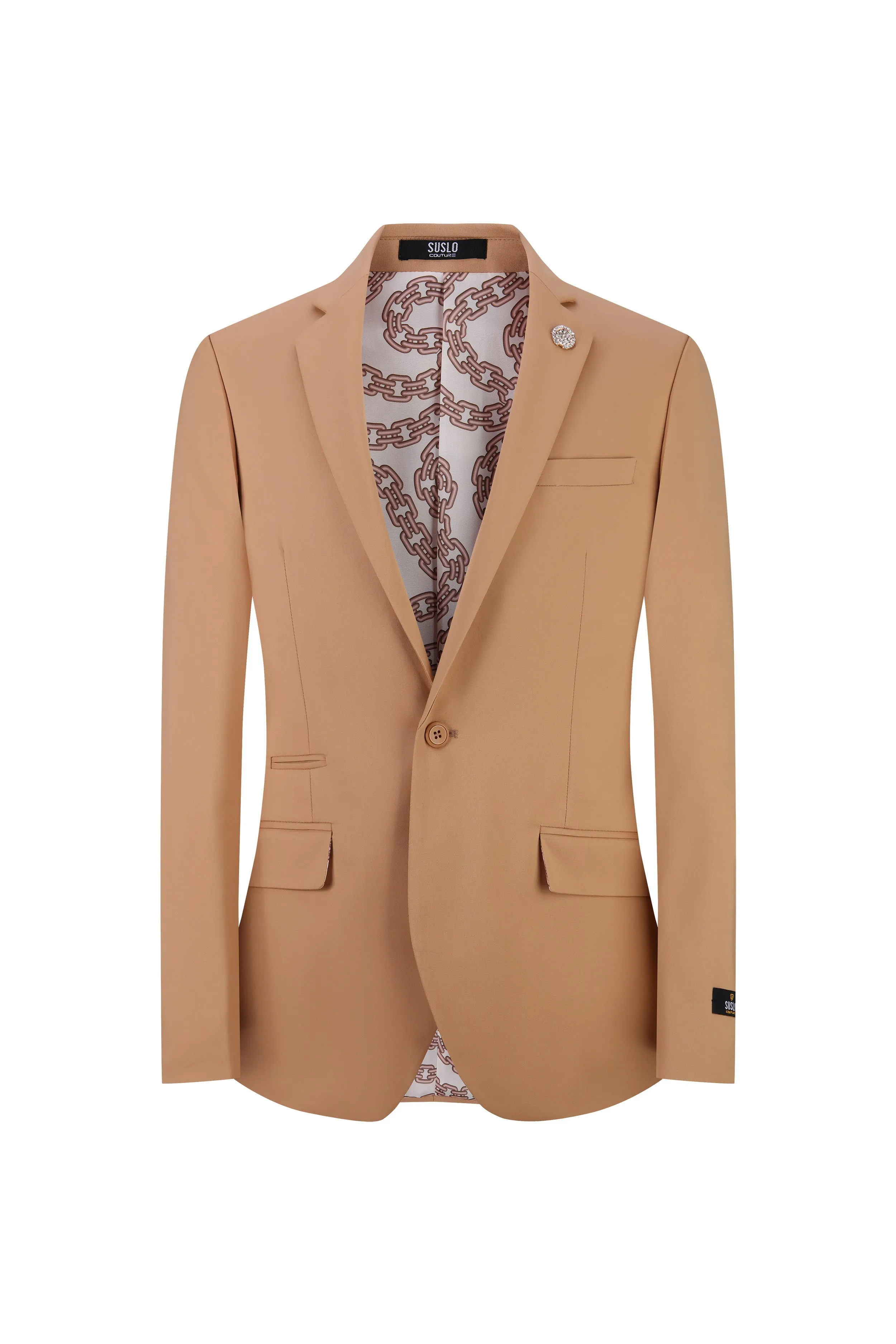 Sateen Luxury Slim Fit Blazer