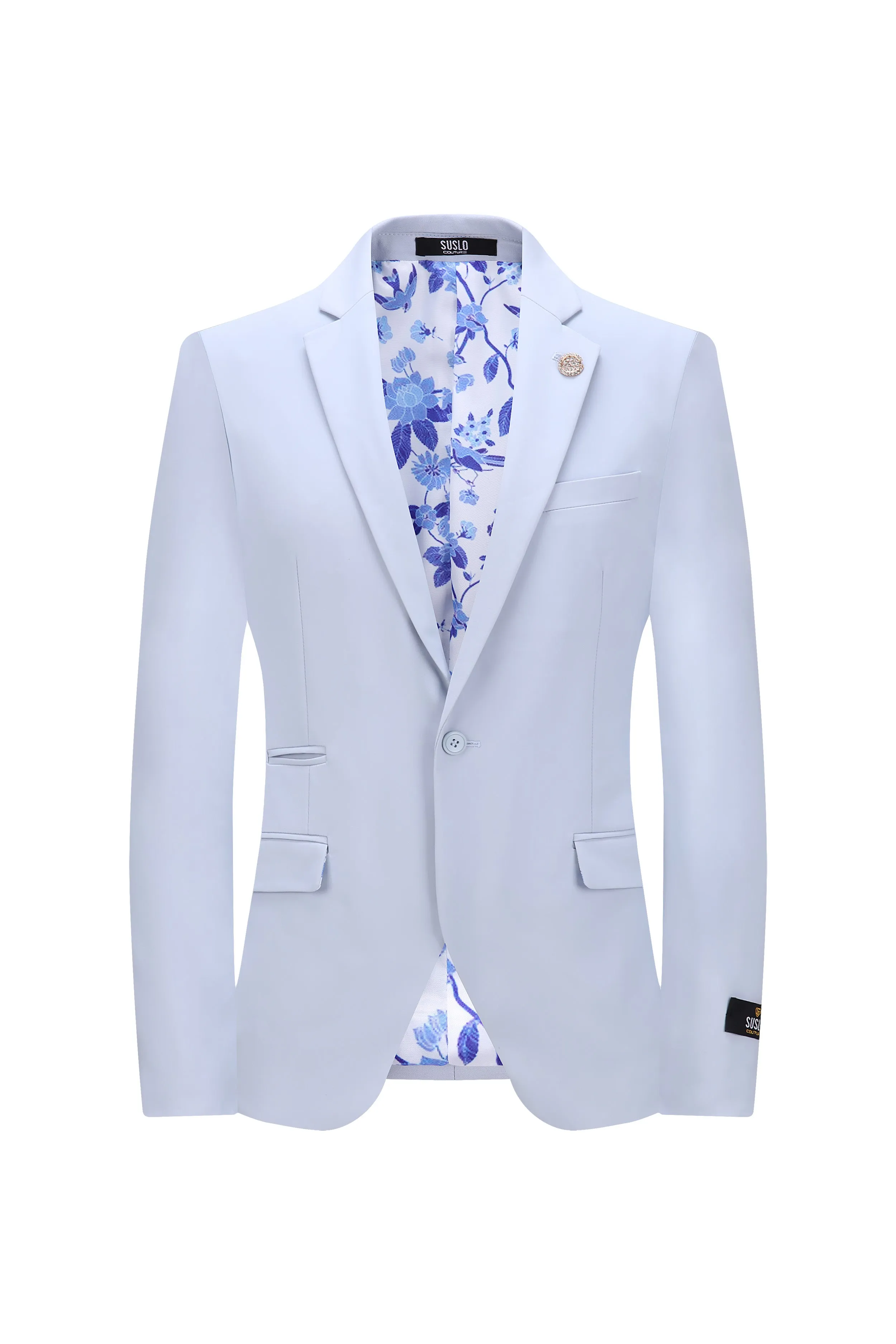 Sateen Luxury Slim Fit Blazer